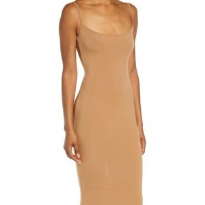 SKIMS Ribbed Long Slipdress